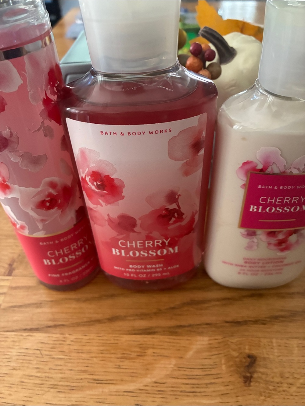 Bath and Bodyworks Cherry Blossom 🌸 Gift Set Combo